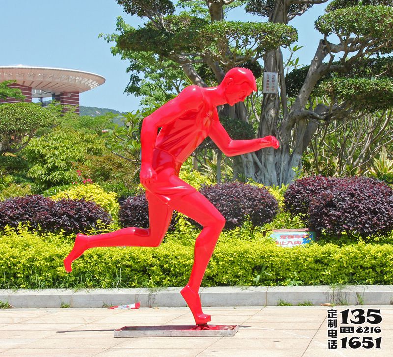 公園廣場跑步運(yùn)動(dòng)玻璃鋼抽象人物雕塑 公園廣場跑步運(yùn)動(dòng)玻璃鋼抽象人物雕塑